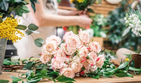 Vente de bouquet de fleurs pour la fête des Mères 